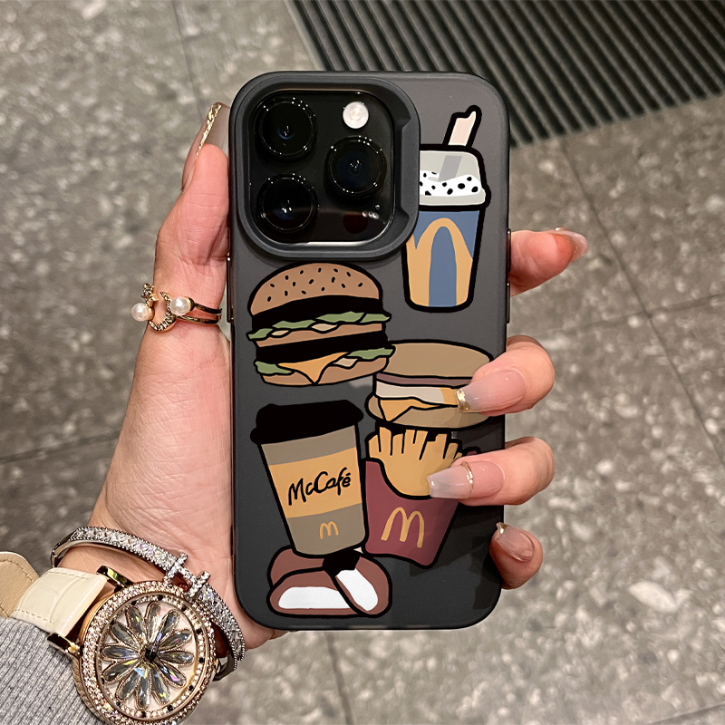M burger Set Phone Cases