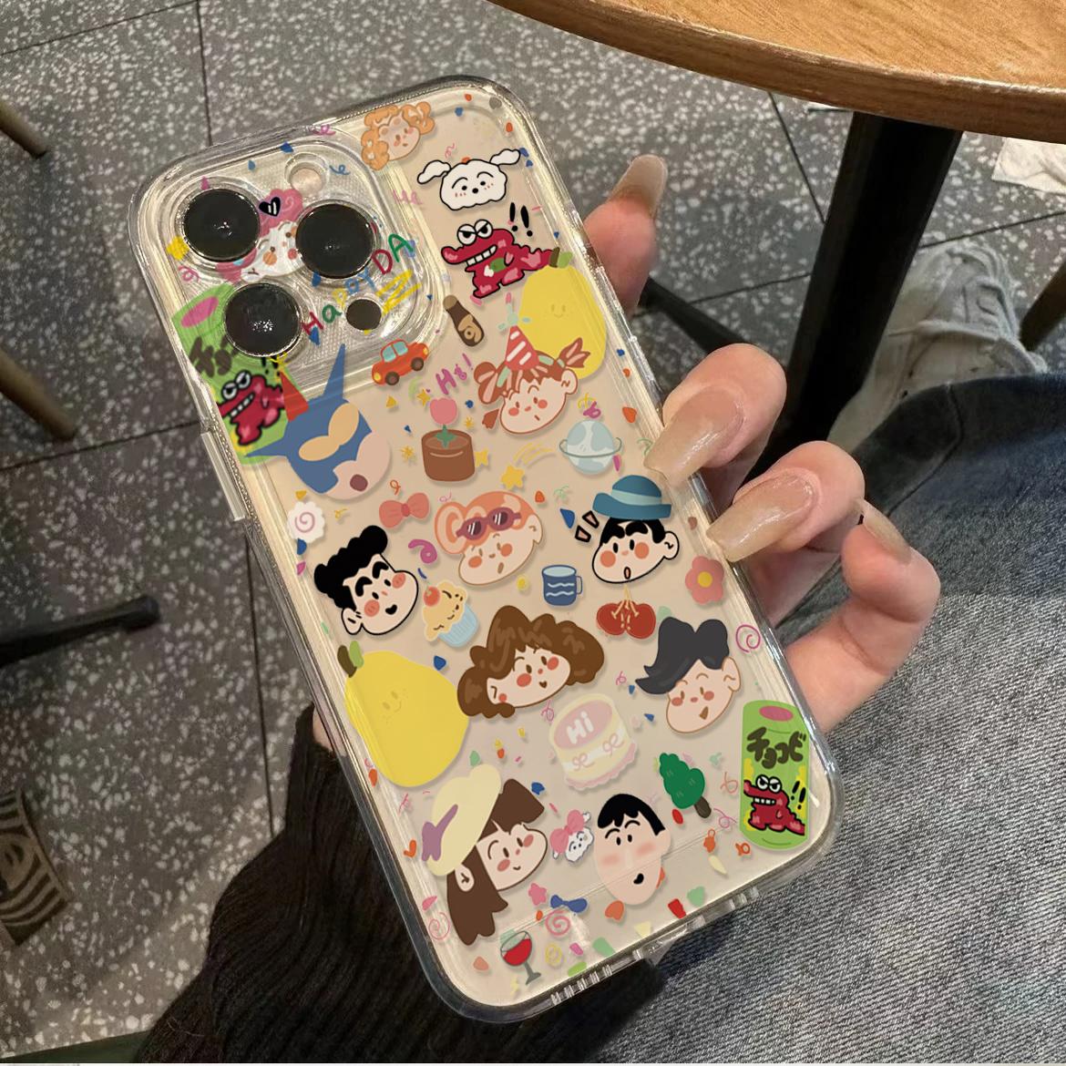 Cartoon Crayon Shin-chan Phone Cases