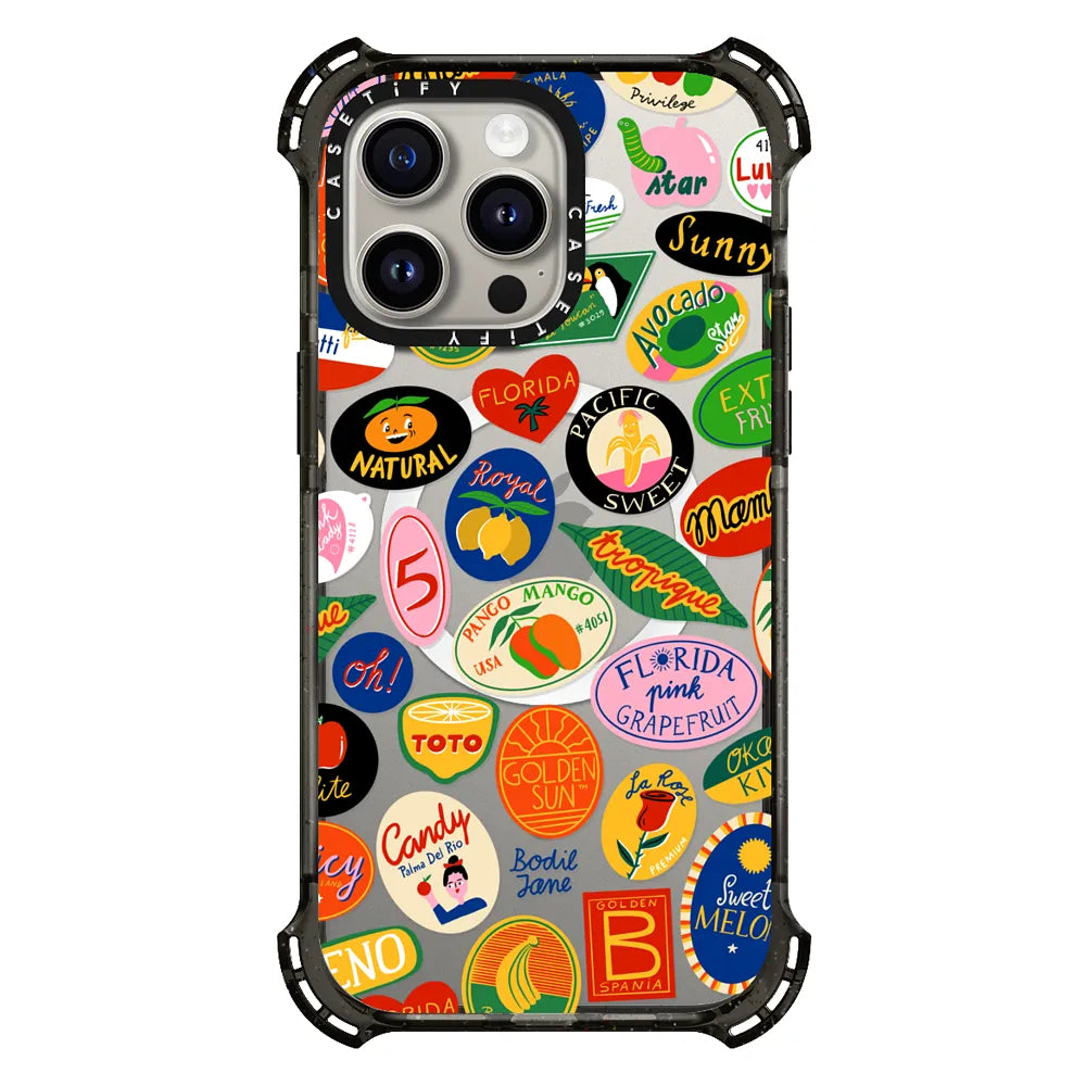 Fruit Stickers Phone Cases